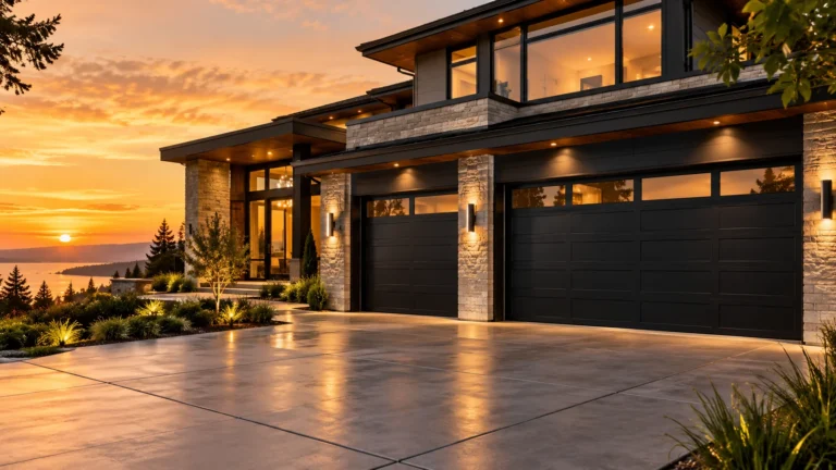 Black Garage Doors Design Ideas and Trends