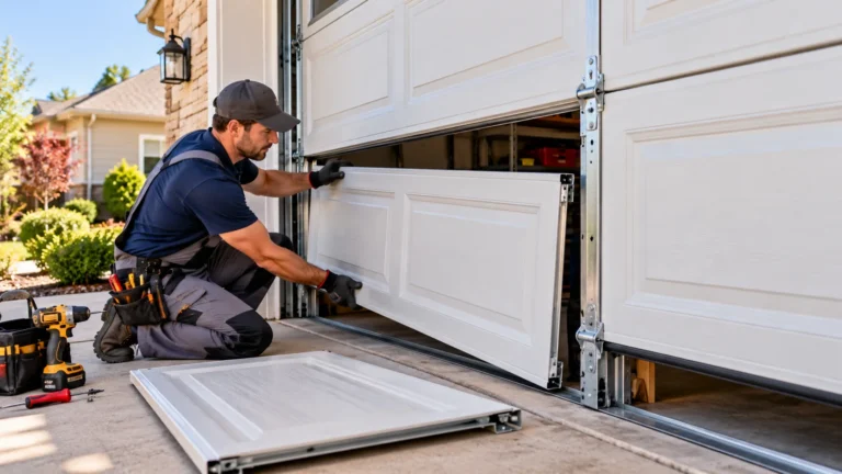 Garage Door Panel Replacement Cost and Options